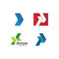 Arrow ilustration logo