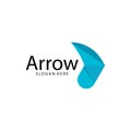 Arrow ilustration logo