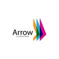 Arrow ilustration logo