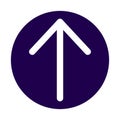 Arrow Line Style vector icon which can easily modify or edit Royalty Free Stock Photo