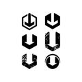 Arrow logo design inspiration, Rustic arrow logo designs