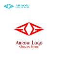 Arrow logo design. letter G logo. tech logo.