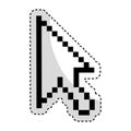 Arrow mouse pointer icon Royalty Free Stock Photo