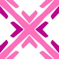 Arrow Pointers X Path Abstract Pink Purple