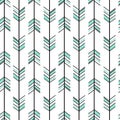 Arrow seamless pattern background hipster illustration