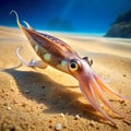 Arrow Squid goes desert