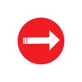 arrow symbol icon logo simple