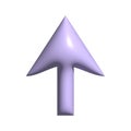 Arrow, traffic indicator, 3D guide, icon