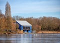 Arrow Valley Country Park Visitors Centre, Redditch, England. Royalty Free Stock Photo