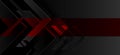 Arrowhead Black Red Abstract Background