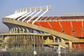 Arrowhead Stadium, home of the Kansas City Chiefs , Kansas City, MO Royalty Free Stock Photo