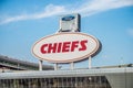 Arrowhead Stadium, home of the Kansas City Chiefs , Kansas City, MO Royalty Free Stock Photo