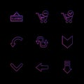 arrows , directions , pointer , arrow , user interface , arrow Royalty Free Stock Photo