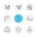arrows , directions , pointer , arrow , user interface , arrow