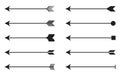 Arrows icon set Royalty Free Stock Photo