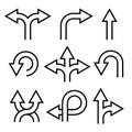 Arrows Icons Set