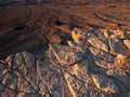 Arrows into the Ramon crater Royalty Free Stock Photo