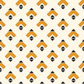 Arrows, scales seamless pattern. Ethnic, tribal print. Squama, chevrons ornament. Repeated arrowhead, triangular shapes