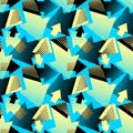 Arrows seamless geometric trendy pattern.