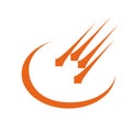 Arrow Orange for simple logo