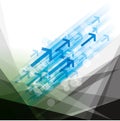 Arrows speed background