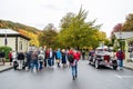 Arrowtown Autumn Festival in New Zealand. Royalty Free Stock Photo