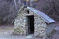 Arrowtown Chinese Settlement, historic village Royalty Free Stock Photo