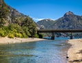 Arroyo La Angostura Bridge at Circuito Chico - Bariloche, Patagonia, Argentina