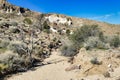 Arroyo in Mojave National Preserve, California, USA Royalty Free Stock Photo