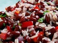 Arroz con Frijoles Negro Royalty Free Stock Photo