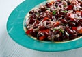 Arroz con Frijoles Negro Royalty Free Stock Photo