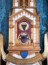 Incorrupt heart of Sain Jean Vianney in Ars Royalty Free Stock Photo