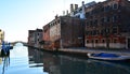 The arsenal district in Venice, little frequented is little known Royalty Free Stock Photo