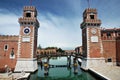 Arsenal entrance, Venice, Italy Royalty Free Stock Photo