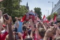 Arsenal FA Cup victory parade 2014