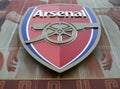 Arsenal FC Crest Royalty Free Stock Photo