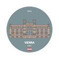 Arsenal in Vienna, Austria. Architectural symbols of European cities