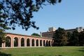 Arches of the viaduct in Vienna Arsenal (Heeresgeschichtliches Museum)