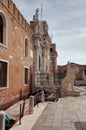 Arsenale, entrance, ship yard, Venice, Italy Royalty Free Stock Photo
