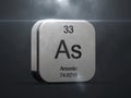 Arsenic element from the periodic table