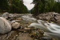 Arshan Mountain River Royalty Free Stock Photo