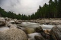 Arshan Mountain River Royalty Free Stock Photo