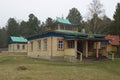 Arshan,Ru-May,02 2014: Hoymorsky datsan Bodhidharma -Buddhist temple monastery in Arshan village in Buryatia