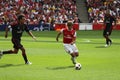 Arshavin in Emirates Cup '10 Royalty Free Stock Photo