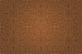 Art with abstract brown tribal seamless pattern