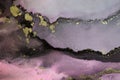 Art Abstract paint blots background. Alcohol ink colors. Marble texture
