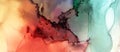 Art Abstract paint blots background. Alcohol ink colors. Marble texture