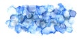 Art Abstract painting blots background. Alcohol ink olors. Marble texture. Horizontal long banner Royalty Free Stock Photo