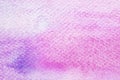 Art abstract ultra violet watercolor painting design textured on