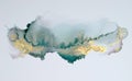 Art Abstract watercolor flow blot painting. Color canvas marble texture background. Alcohol ink